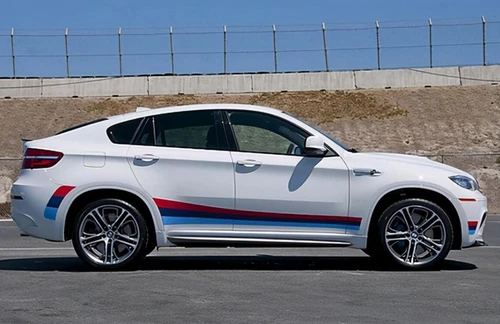 Graphics Tricolor 2Sides Decal Car Sticker Kit For Bmw X6 Racing Stripe Vinyl - Bild 4 von 8