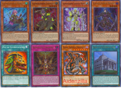 Yugioh Elemental Lord Elementsaber Deck - Makani Molehu Palace Training