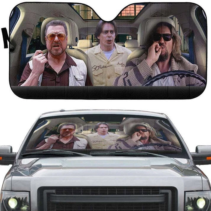 The Big Lebowski Car Sunshade