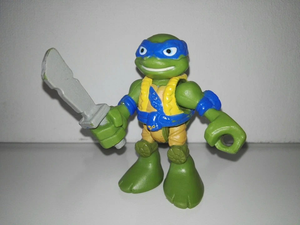 Figure Playmates TMNT Half-Shell Heroes: Blast to the Past ,Leo ,2015 - Imagen 2 de 4