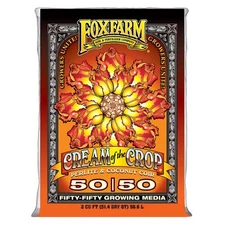 FoxFarm Cream of the Crop 50/50 Growing Media for Container Gardens, 2cu ft