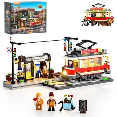 Lumibricks/Funwhole Town Life - L9084 (15006) Heritage Tram and Station NEU&OVP