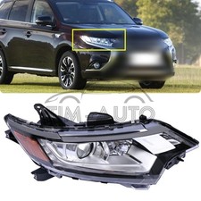 Halogen Headlight Right Passenger Side for 2016 2020 Mitsubishi Outlander