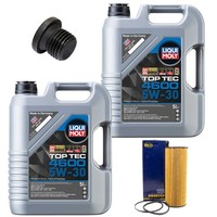 MotoröL Filter Set 4600 5W-30 10 Liter + Schraube FüR Audi Q7 VW Touareg 4.2 TDI