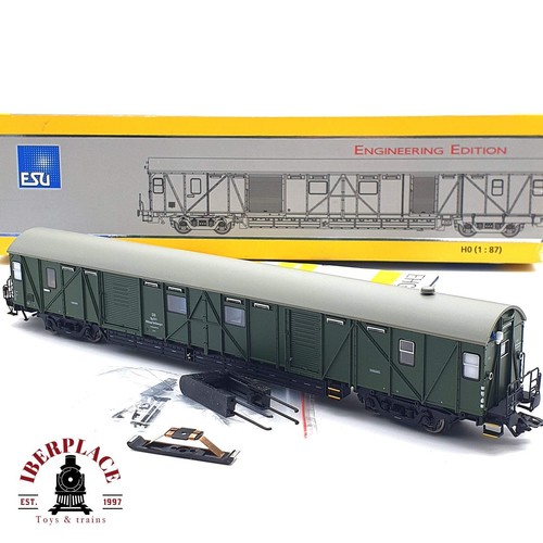♻️ 🚃 Esu 36032 Hilfszugwagen Ep. III DB H0 Spur H0 E17 | Zustand: Gebraucht