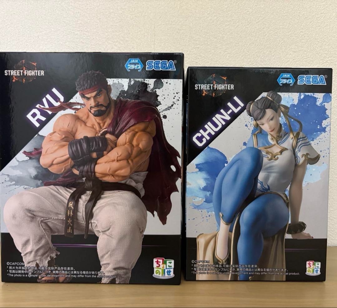 STREET FIGHTER 6 Chokonose Premium Figure RYU CHUN-LI Set