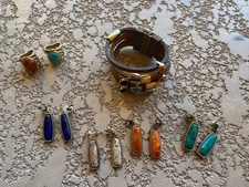 Stunning Lot Of Studio Barse Matching Jewelry - Bracelet, Rings, Earrings