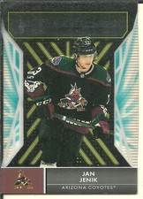 2021-22 SPx Radiance F/X Gold #RFX80 Jan Jenik /50