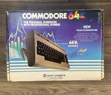 COMMODORE 64: Personal Computer EMPTY BOX ONLY Used