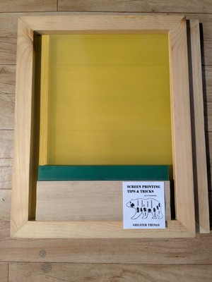 #ad Screen Printing Frame 19 amp; 1 2 by 15 amp; 1 4 2 200 Mesh and Squeegee $32.00