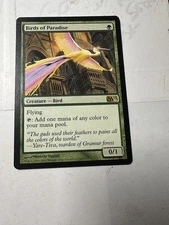 Birds of Paradise #165 (MP) Magic 2012 (M12) M12 Magic MTG