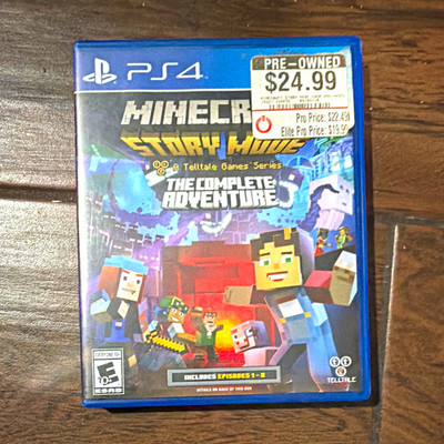 Telltale Games Minecraft: Story Mode Complete Adventure - PS4 E10+