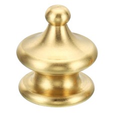 1set 1" Tall Brass Lamp Finials Lamp Shade Decoration Screw Cap Knob