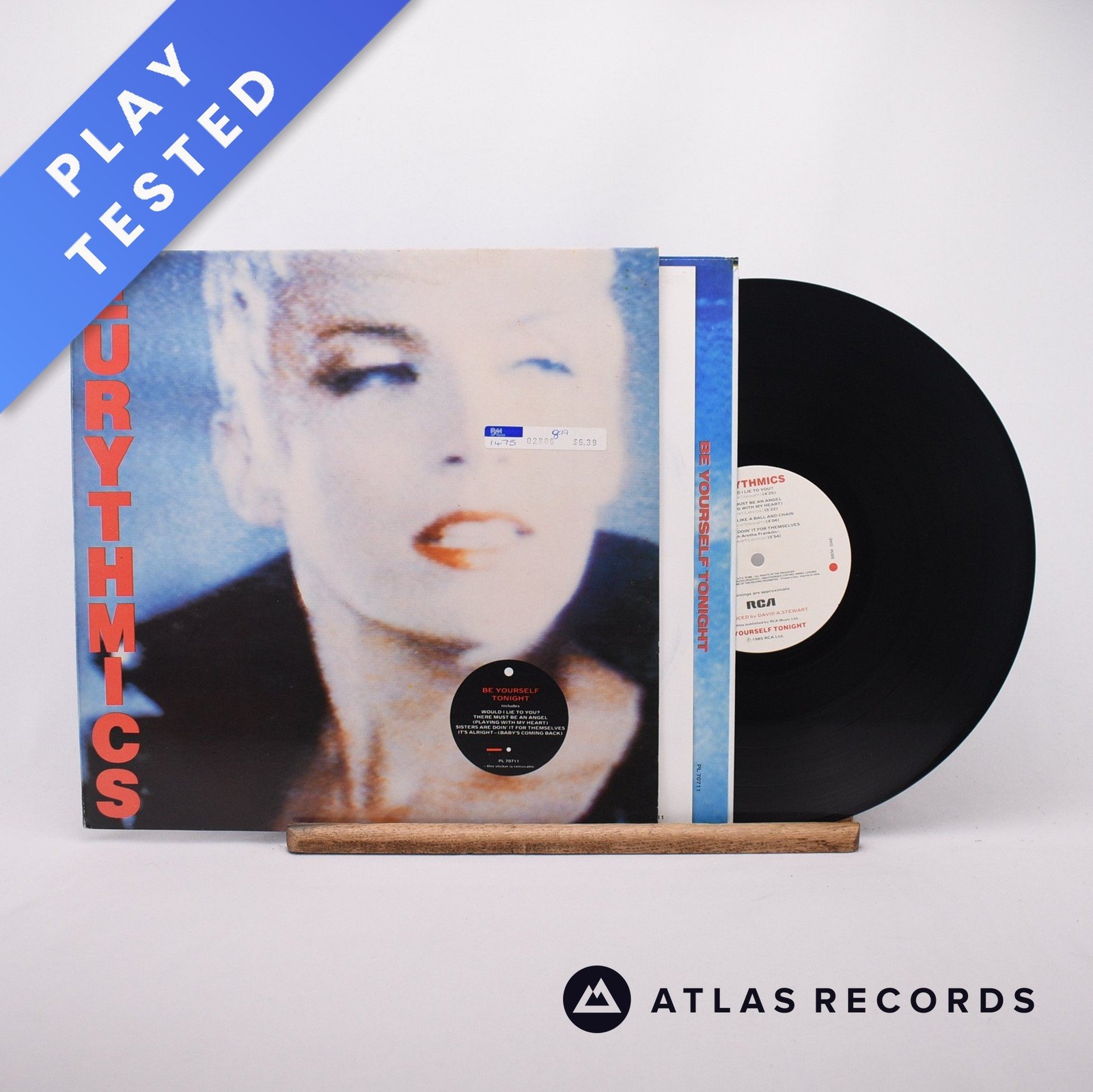 Eurythmics Be Yourself Tonight LP Album Vinyl Record 1985 PL 70711 RCA - EX/EX
