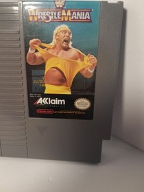 WWF Wrestlemania 1988 Nintendo NES - WWE Vintage  Game Cartridge And  Case