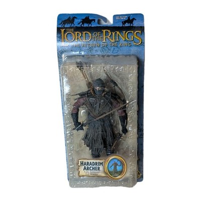 LOTR Return of the King Haradrim Archer Figure Fully Armored 2003 NIB VTG