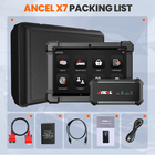 ANCEL X7 sistema completo bidirecional OBD2 scanner ferramenta de diagnóstico de carro codificação ECU