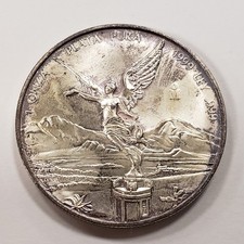 1999 Mo Mexico Libertad Onza 1 oz .999 Silver BU - PQ Specimen - U2865