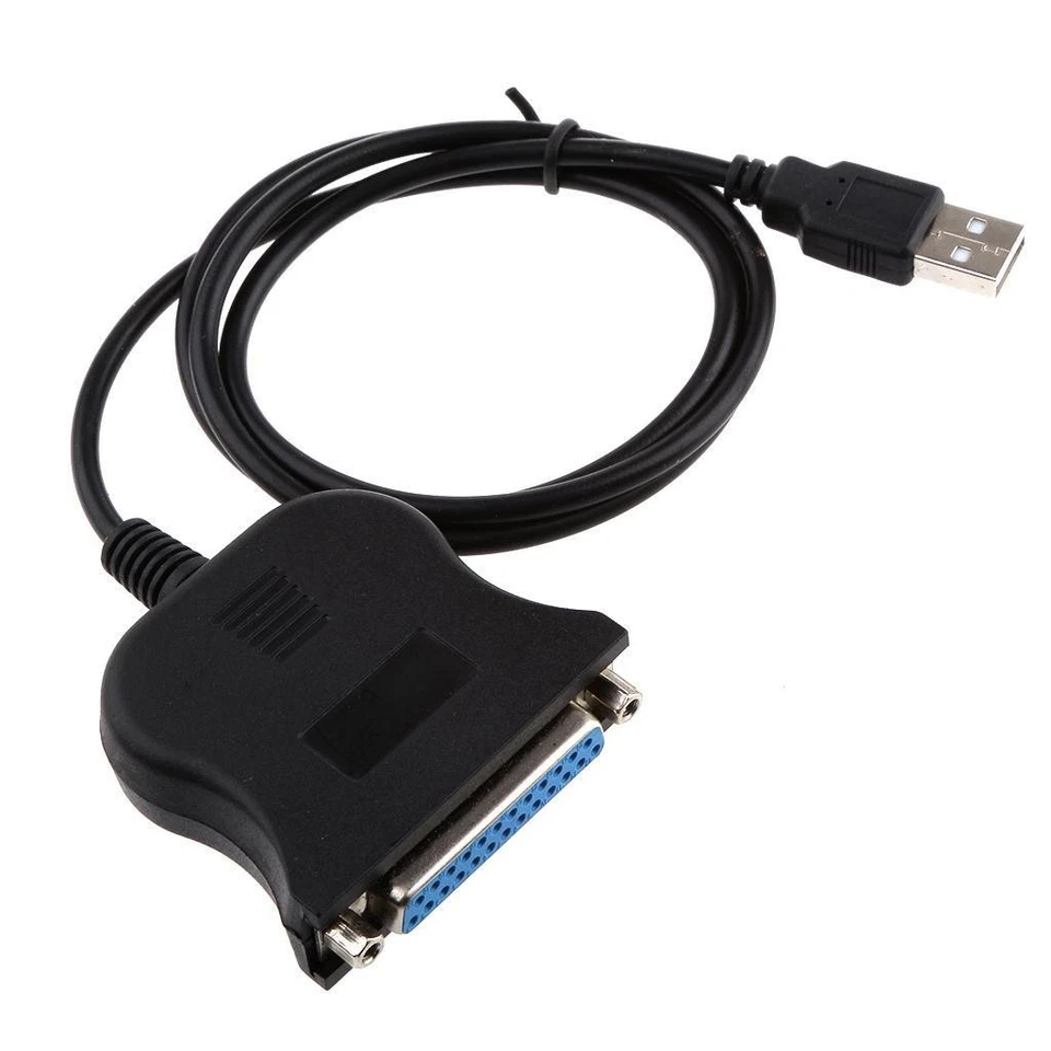 USB to DB25 -1284 Parallel Adapter Cable Male to Female for - Image 3 of 4