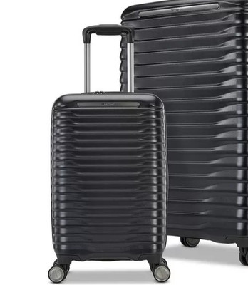  SAMSONITE ELEMENT 55 CM HARTSCHALEN-GEPÄCKKOFFER SCHWARZ PORTOFREI  