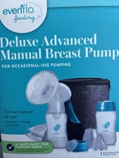 NEW EVENFLO DELUXE ADVANCED MANUAL BREAST MILK PUMP MODEL 4013