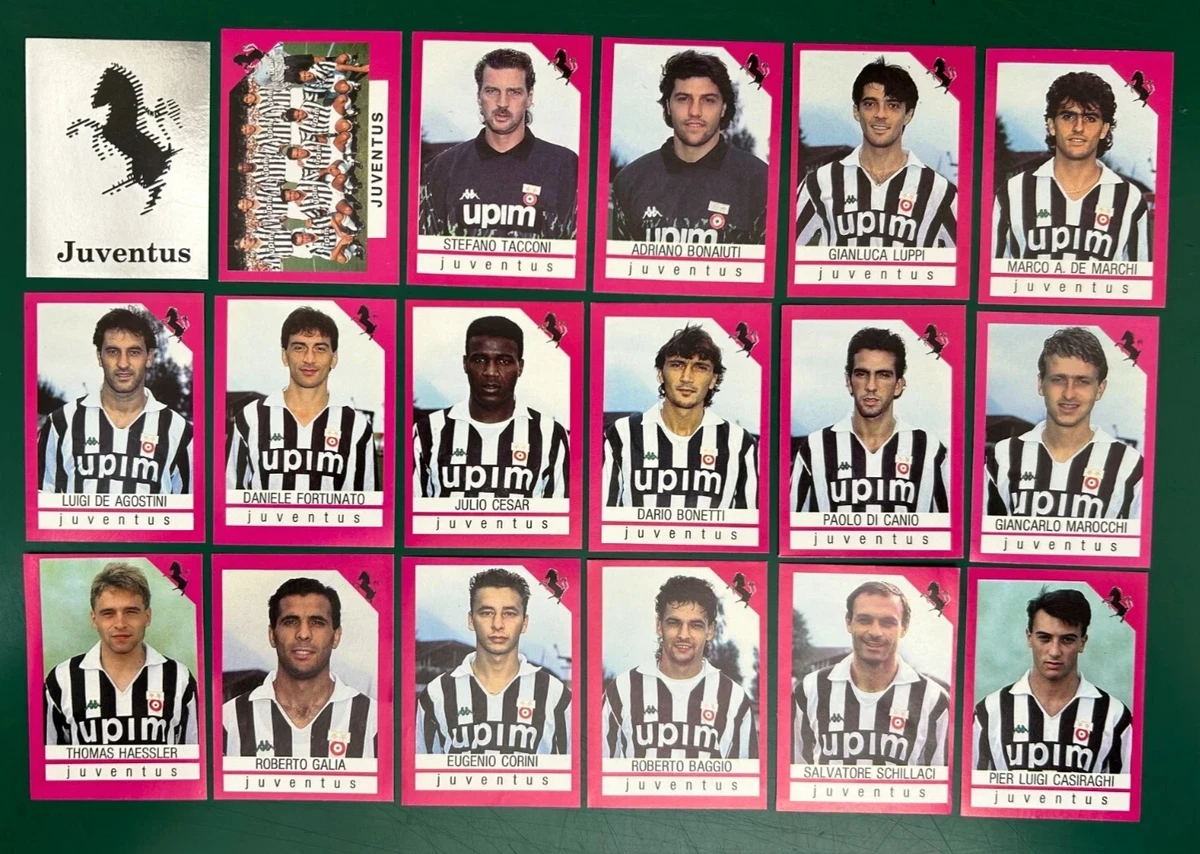 Figurine Panini Juventus – Calciatori 1990-91 – Sticker Hassler N°162 – Neuf – Fabriqué En Italie