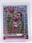 ALEXANDRE SARR 2024-25 DONRUSS OPTIC SLAMMY ROOKIE LAZER PRIZM RC Q2045