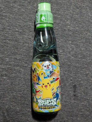 Japanese Glass Ramune Soda Pokemon GENERATION V 5 ''BEST WISHES'' - 2015
