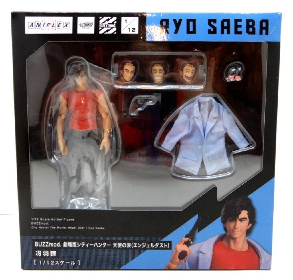 BUZZmod.RYO SAEBA 1/12スケールフィギュア NEW BUZZmod. RYO SAEBA 1/12 Action Figure CITY HUNTER Angel Dust