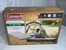 Coleman New Twin Airbed Comfortsmart 8" Single High 20010480 Camp 8 Camping Nib