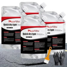 Asphalt Crack Filler, Crack Repair Sealant, Driveway Crack Sealer for Asphalt...