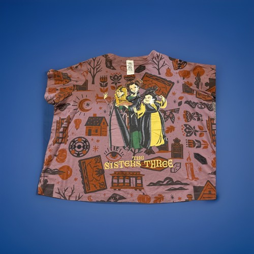 2023 Disney Parks Hocus Pocus Hexen T-Shirt The Sisters Three Damen Gr. 1X (L) - Bild 2 von 16