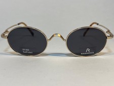 Rodenstock 1132 A Vintage Sunglasses Gold Oval NOS UV400