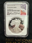 2008-W American Silver Eagle NGC PF70 UCAM Anna Escobedo Cabral  Signed