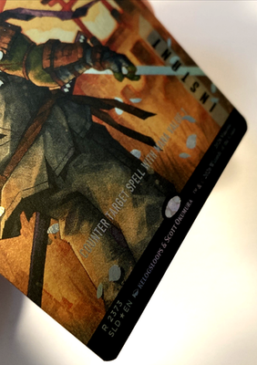 MTG シークレットレイヤー　セブマッキノン　FOIL 未開封 MTG Mental Misstep (Foil) Secret Lair x TMNT: The Last Ronin 2375