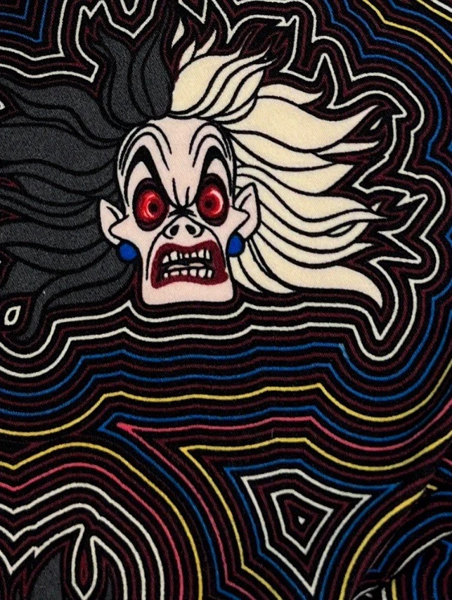 LuLaRoe Leggings DISNEY OS Talla Única Halloween VILLANO Dálmatas CRUELLA DE VIL Foto 3 de 4