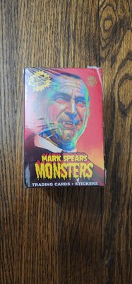 Mark Spears Monsters Trading Cards Sealed Box 