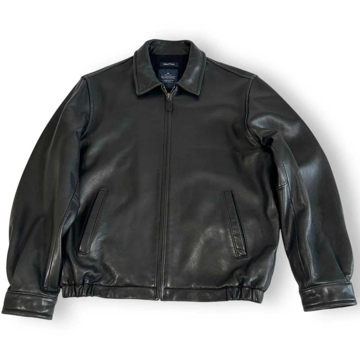 Nautica Leather Outer Shell Coats, Jackets & Vests for Men for