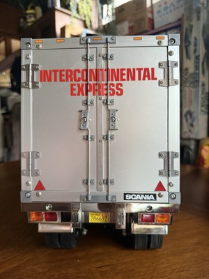 Tamiya 56302 1:14 US Container Trailer INTERCONTINENTAL EXPRESS In