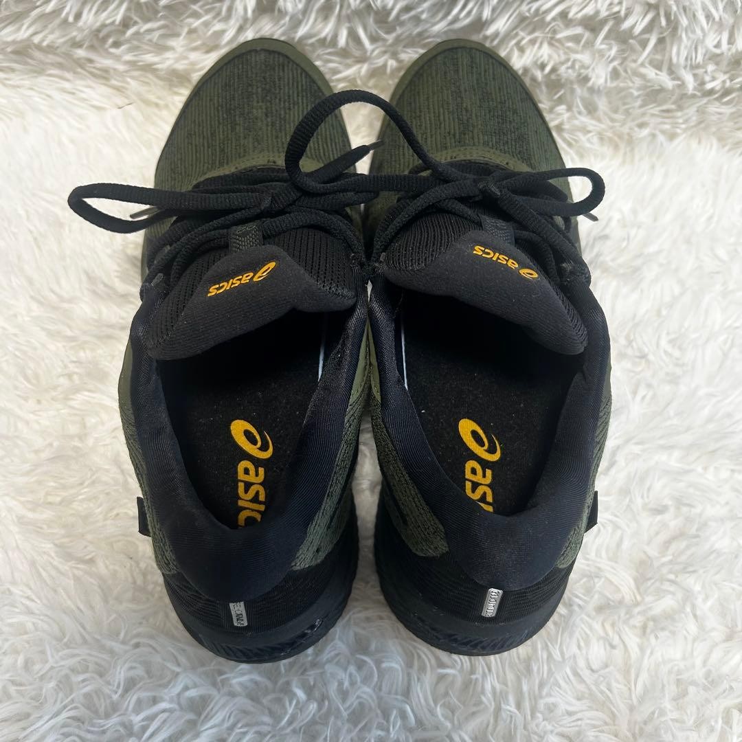 Asics Men's Running Shoes GORE-TEX Olive Green 25cm Excellent Condition thumbnail 10