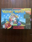 Wario's Woods - Super Nintendo SNES, 1994 - CIB w/ Box Protector