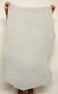 3-4 oz. SMOKE Cowhide Leather for Buckskin Crafts Pouches Footwear Costumes