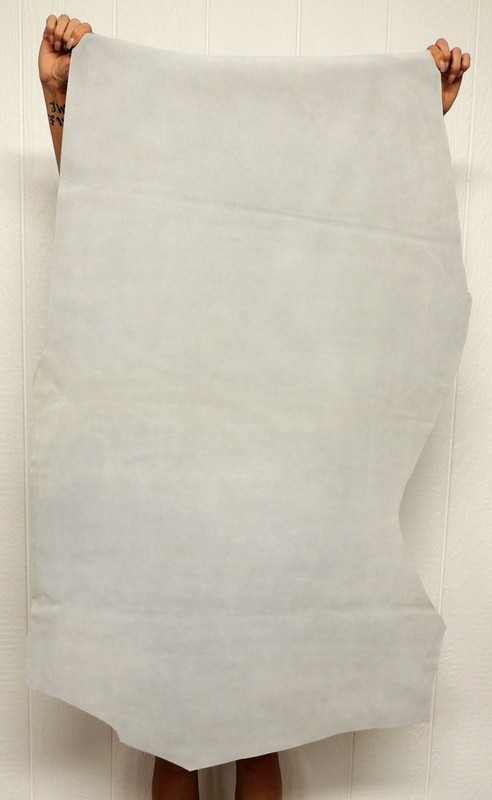 3-4 oz. SMOKE Cowhide Leather for Buckskin Crafts Pouches Footwear Costumes