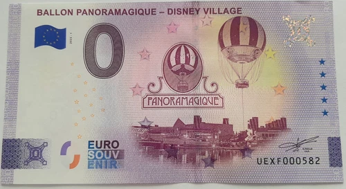 Billet 0 euros - DisneyLand Ballon Panoramagique - Disney Village 2025-1  N° 582