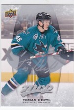 16/17 MVP..TOMAS HERTL..SILVER SCRIPT..# 179..SHARKS..FREE COMBINED SHIP