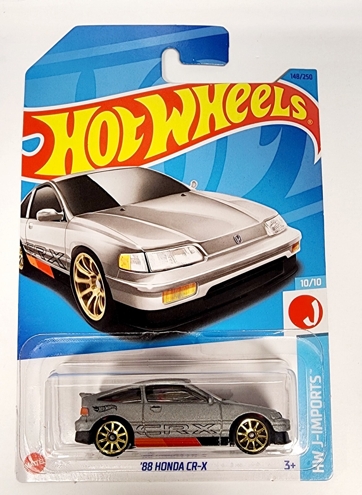 Hot Wheels 88 Honda CR-X🔥 HW J-IMPORTS 10/10 G Case 2023 JDM 