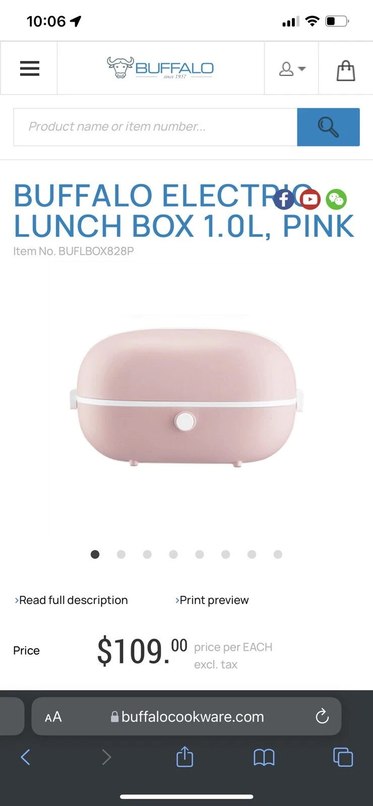 Electric Lunch Box