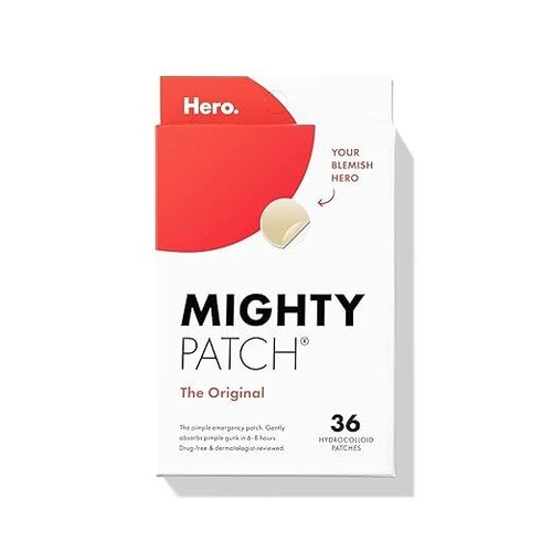 Patch Hero Original For Covering Zits ,Spot Stickers for Face and Skin, 36 Count - Picture 7 of 7
