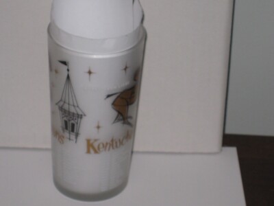 1958 Kentucky Derby Iron Liege Glass