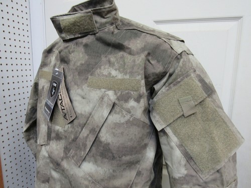 ATACS AU Camo Combat Uniform Coat Jacket ACU Style Battle Rip Propper - Picture 9 of 12